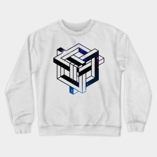 Abstract cube gift Crewneck Sweatshirt